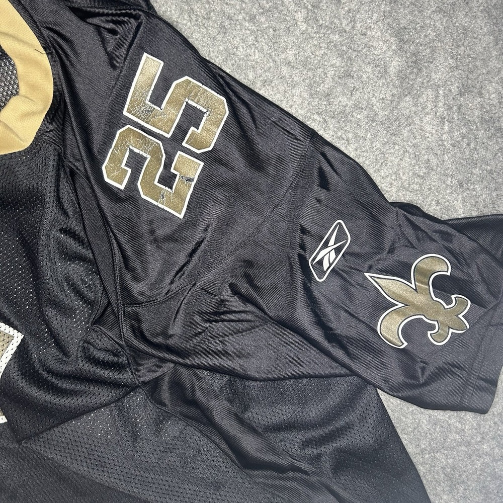 Reebok Men's 2xl Reggie Bush New Orleans Saints Black NFL Jersey - Picture 11 of 13